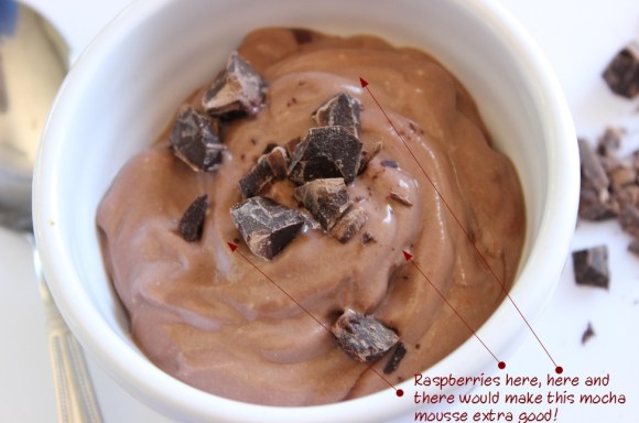 Snack Pack Chocolate Mocha Mousse easy college dessert recipe