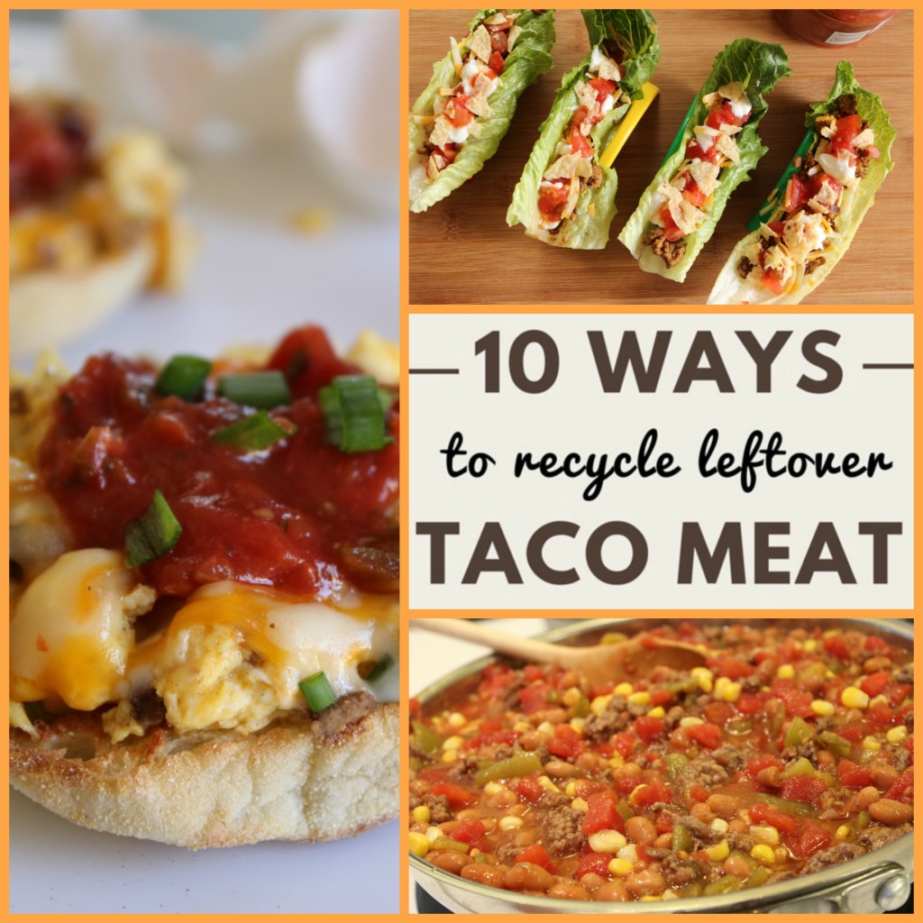10 Tasty Ways to Recycle Leftover Taco Meat Before it Spoils.