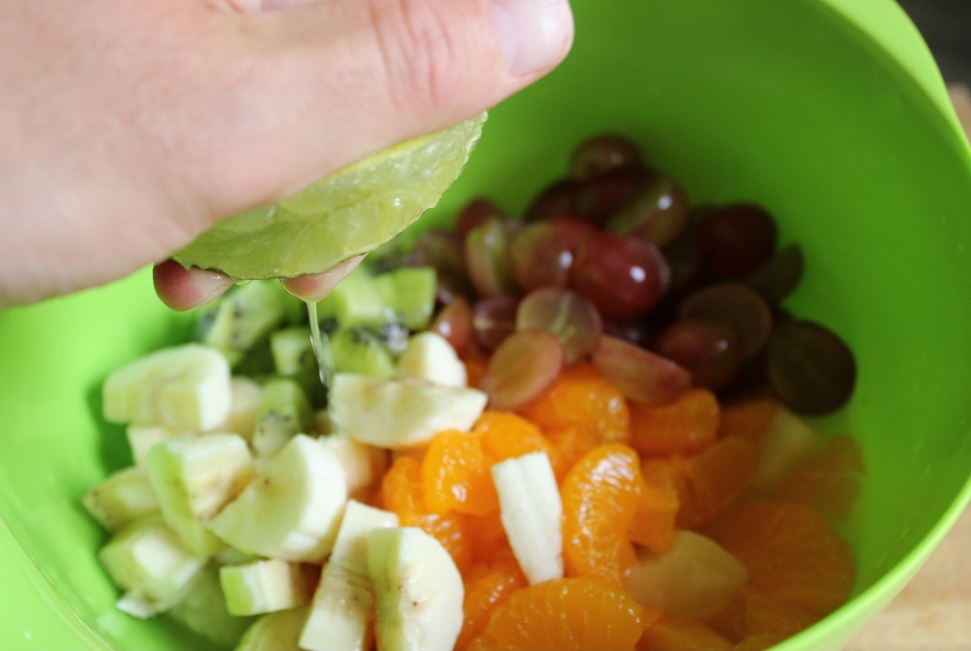 freshman 15 free fruit salad