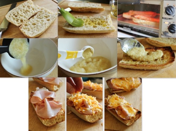 easy hot ham and cheese recipe