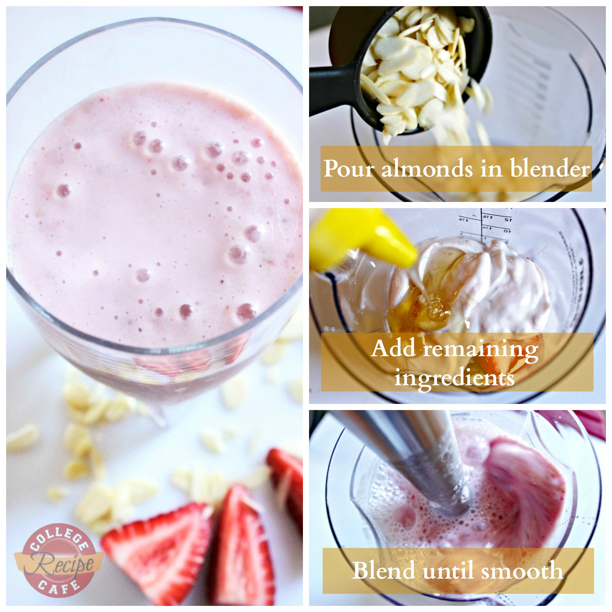 Easy to make Workout Recovery Smoothie