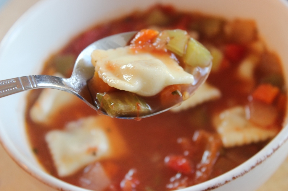 Minestrone Soup in Minutes. Easy soup recipe for students