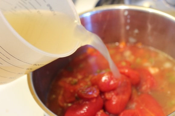 Broth for Minestrone Soup
