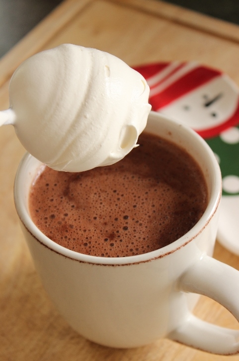 Caramel Cream Hot Chocolate