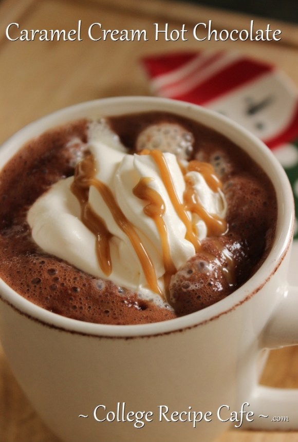 Caramel Cream Hot Chocolate