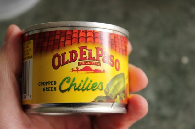 Chopped Green Chiles for Whiskey Barbecue Baked Beans ~ College Recipe Cafe