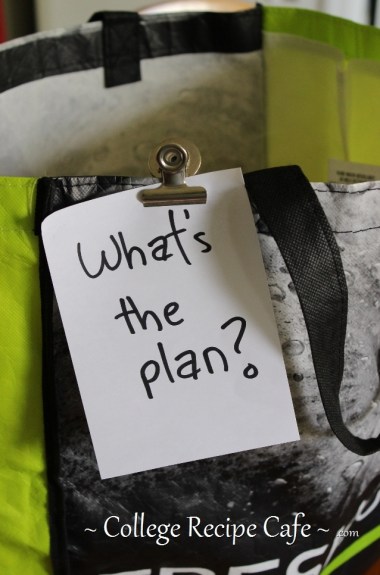 Step 1: How to Save Money on Groceries at College