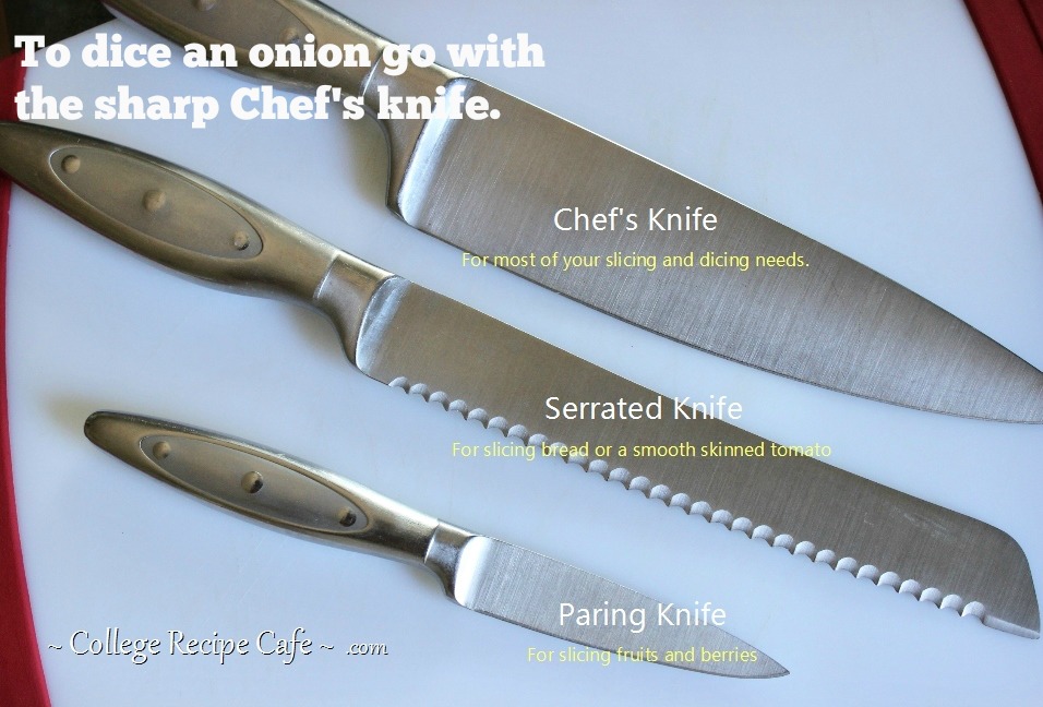 Choose the right knife for the job