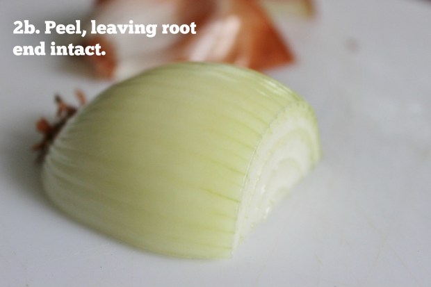 How to dice an onion quickly, safely and neatly.