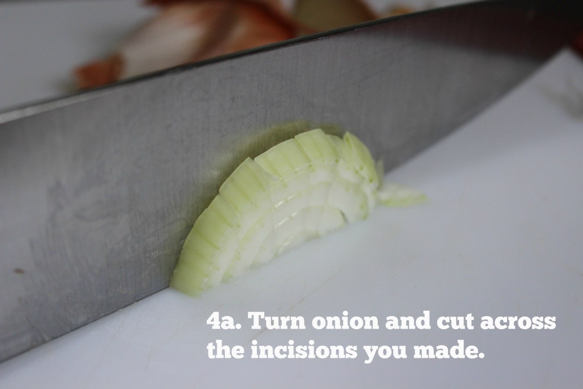 How to dice an onion quickly, safely and neatly.