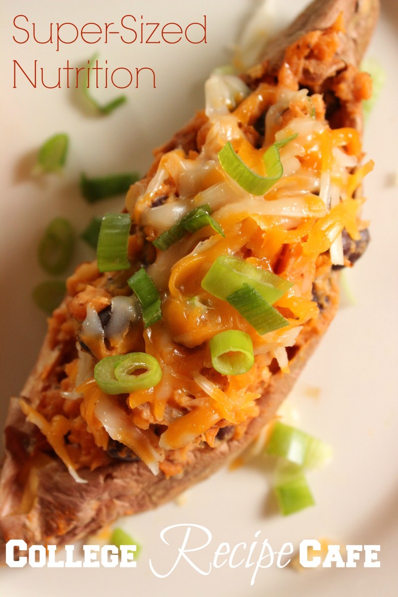 Stuffed Sweet Potato Skins