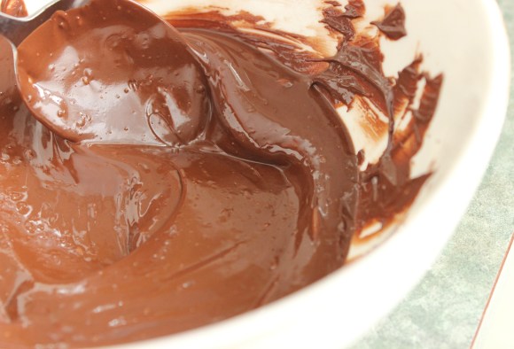 Melting chocolate in the microwave