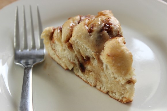 Cinnamon bread is easy to make when you use ready-made pizza dough