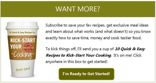 Want More? Subscribe to Receive College Recipe Cafe Updates