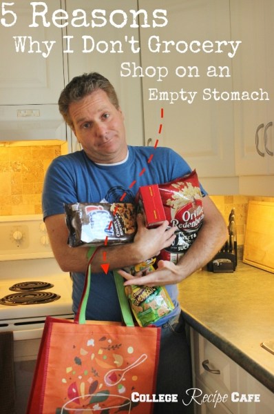 Why I avoid buying groceries when hungry.