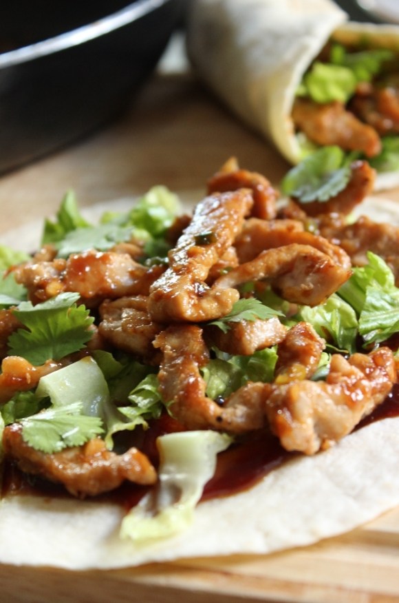 Why It's Good to Have Hoisin Sauce on Hand #hoisinglazedporkwraps