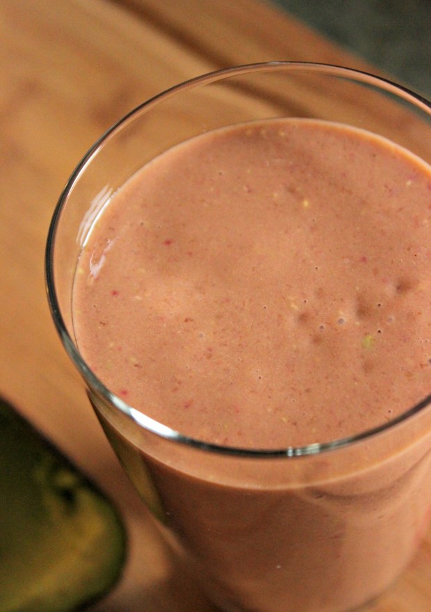Energizing Guilt Free Chocolate Avocado Smoothie